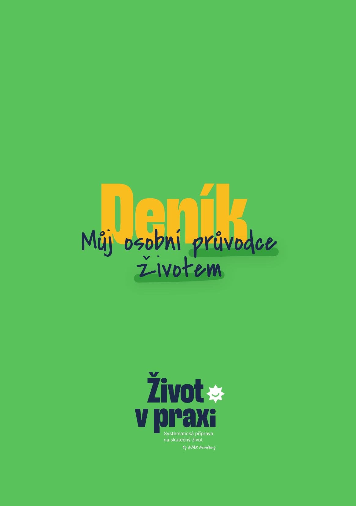 Pracovní deník - obálka