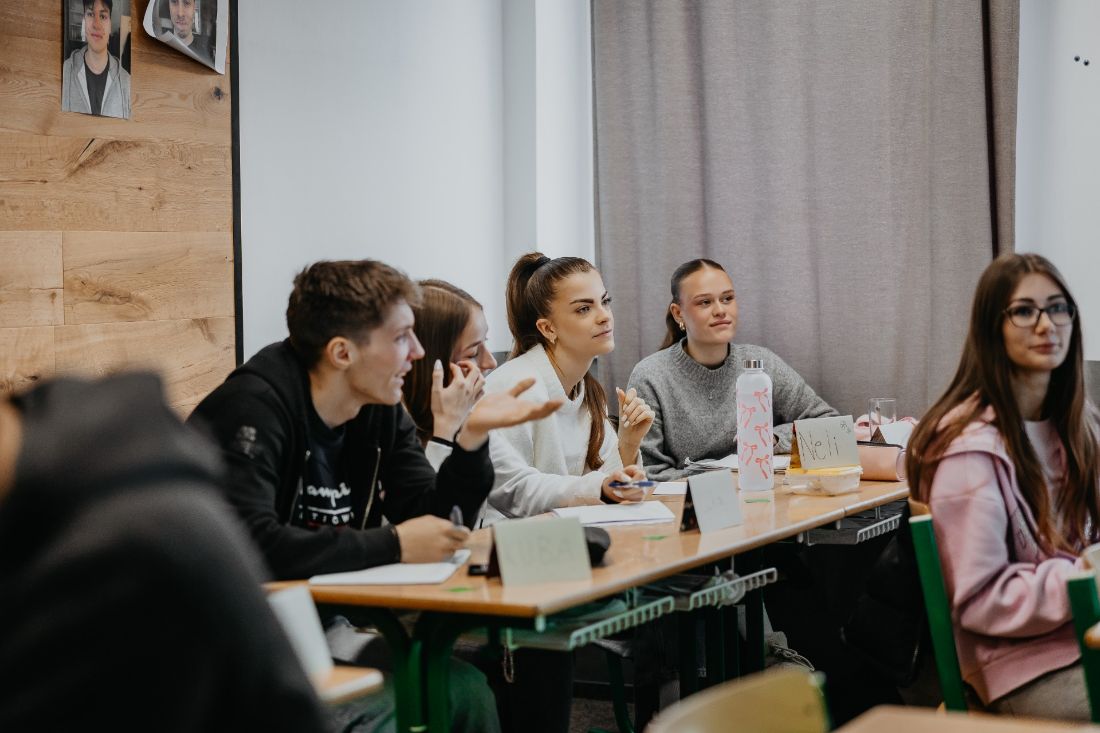 Společná diskuze studentů
