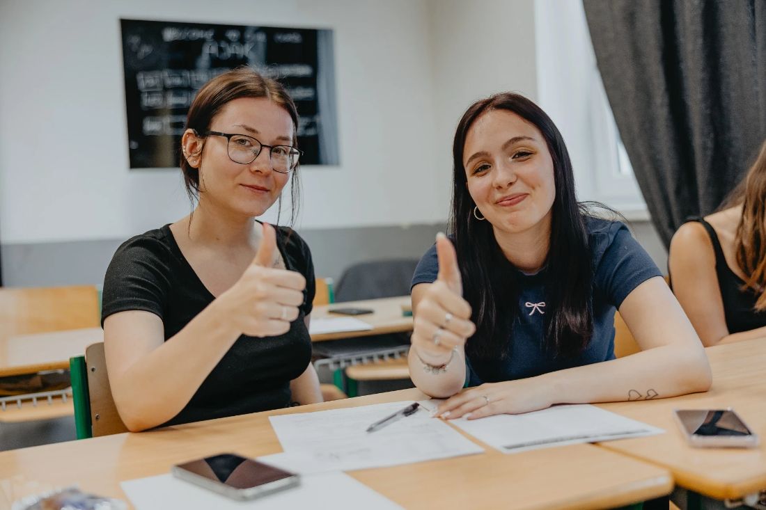 Studenti ve třídě